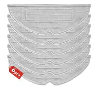 6 Paños de Limpieza para Roborock S8 S8+ S7 / S7+ / T7 / T7plus / S7 Maxv/S7 Maxv / S7 Maxv Ultra/S7 Pro Ultra Accesorios, Paños de Repuesto Microfibra Suave Lavable y Reutilizable