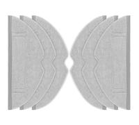 6 Paños de Microfibra de reemplazo para Roborock S8 / S8+ / S7 / S7+/ S7 MaxV/ S7 MaxV Ultra / S7 Pro Ultra/T7 / T7 Plus Robot Aspirador, Accesorios de Repuesto para Fregona, Paños Suaves