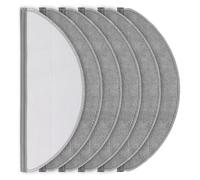 6 paños para robot aspirador Roborock Q10 X5/X5+, reutilizables y lavables