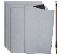 6 paños reutilizables para escribir y dibujar con agua, lienzo mágico de agua, tapete de tela para pintar y escribir sin tinta para principiantes, estudiantes, práctica y aprendizaje de caligrafía