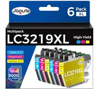 6 Paquete LC3219XLC LC3219XLM LC3219XLY Cartuchos de Tinta Compatibles con Brother LC3219XL LC3217 Multipack para Brother MFC-J5330DW MFC-J5335DW MFC-J6935DW MFC-J5730DW J6530DW MFC-J6930DW (2C/2M/2Y)
