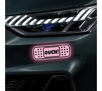 ¡¡ 6 paquetes de pegatinas de vendaje, pegatinas reflectantes de Vendaje nouiroy 4.8 * 1.7in ouch! Decoración divertida, rosa, pegatinas de vinilo para tiritas de automóviles Det Scratch cover