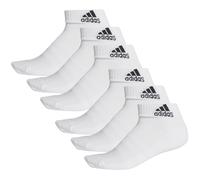 6 Par Adidas Rendimiento Zapatillas/Cuartos Calcetines Talla 35-54 Unisex Sock
