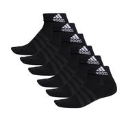 6 Par Adidas Rendimiento Zapatillas/Cuartos Calcetines Talla 35-54 Unisex Sock