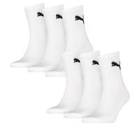 6 Par Puma Calcetines Short Crew de Deporte Tenis Talla 35-49 Unisex Colores