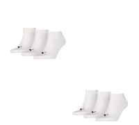 6 Par Puma Zapatillas Invisible Calcetines Talla 35-49 Unisex Mujer Hombre