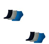 6 Par Puma Zapatillas Invisible Calcetines Talla 35-49 Unisex Mujer Hombre