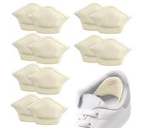 6 Pares Almohadilla Talon Zapatos,Almohadillas Esponja para Talón,10mm Almohadilla Talon Cómodo,Almohadillas para Talones Reducir Talla Zapato,Zapatos Demasiado Grande,para Zapatos Planos Deportivas
