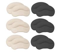 6 Pares Calcomanías Para Talones, Protectores Para Talones, Plantillas Antidesgaste, Taloneras Antideslizantes, Unisex, Almohadillas Protectoras Para Pies, Plantillas Autoadhesivas