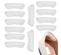 6 pares de almohadillas protectoras de silicona para el talón, autoadhesivas, suaves, universales, para mujeres y hombres, protección contra ampollas