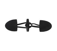 6 pares de botones de abrigo de cuerno de resina, accesorios de costura decorativos de cierre de palancas cosidas de PU