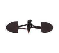 6 pares de botones de cierre de cuerno de para chaqueta, chal, ropa, hilo sedoso, marcapáginas, borlas, cordón, nudo chino, fabricación de joyas, recuerdos, accesorios de manualidades, ganchos