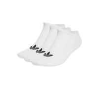 6 pares de calcetines adidas Originals Trefoil Liner en color blanco