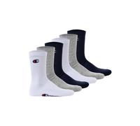 6 Pares De Calcetines Champion Crew Talla 35 - 46 Unisex Para Tenis U20005