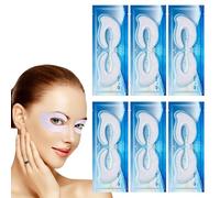 6 Pares de Parches Ojos para Bolsas y Ojeras, Máscara de Cristal con Colágeno, Parches Contorno de Ojos Antiarrugas e Hidratantes para una Mirada Fresca y Reafirmante, Eye Patches