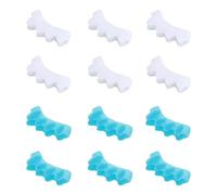 6 Pares De Separadores De Dedos, Alisadores De Dedos, Separadores De Dedos Para Pedicura, Separadores De Dedos Para Enderezar Los Dedos De Los Pies, Separadores De Dedos Pequeños