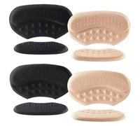 6 Pares de Taloneras para Zapatos, Almohadillas para Talones, Taloneras Premium para Zapatos, Protector de Talon, Antirozaduras Zapatos, Plantillas Antideslizantes Autoadhesivas (Dick + Dünn)