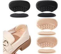 6 Pares de Taloneras para Zapatos, Almohadillas para Talones, Taloneras Premium para Zapatos, Protector de Talon, Antirozaduras Zapatos, Plantillas Antideslizantes Autoadhesivas (Dick + Dünn)