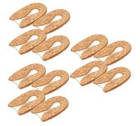 6 Pares de Taloneras Transparentes Protectores de Talón de Silicona Accesorios for Zapatos de Mujer Almohadillas de Talón de Silicona Almohadillas de Talón Reutilizables Cojín de Talón de Silicona Alm