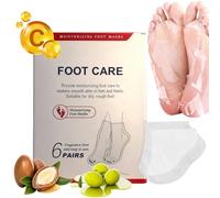 6 Pares Mascarilla Pies nutritivas Y Suavizantes, Para Eliminar Callosidades, Calcetines Peeling E Hidratantes Con Manteca De Karité Y Vitamina E, Para Pies Secos Y Agrietados