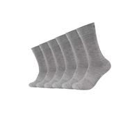 6 Pares Skechers Unisex Calcetines Básicos SK41040 Casual Waden Largo