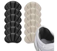 6 Pares Taloneras para Zapatos, Almohadillas para Talones Reducir Talla Zapato, Almohadillas Taloneras Antirozaduras Zapatos, Protector Talon Zapato para Mujeres y Hombres