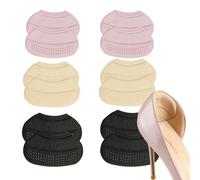 6 Pares Taloneras para Zapatos, Almohadillas para Talones Reducir Talla Zapato, Almohadillas Taloneras Antirozaduras Zapatos, Protector Talon Zapato para Mujeres y Hombres