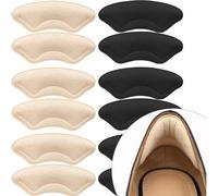 6 Pares Taloneras para Zapatos, Almohadillas para Talones Reducir Talla Zapato, Almohadillas Taloneras Antirozaduras Zapatos, Protector Talon Zapato para Mujeres y Hombres