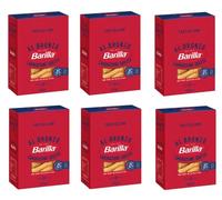 6 Pasta de bronce, barilla tortiglioni al bronce, 400 g, método de procesamiento en bruto.