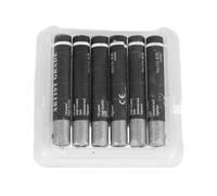 6 pasteles al óleo de colores suaves y vibrantes que se mezclan fácilmente.