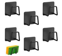 6 Pcs 5×5 cm Autoadhesivo Soporte de Esponja Universal de Fregadero Cocina