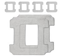 6 Pcs Almohadillas de Limpieza para Ecovacs Winbot W1 / W1 Pro / W2 / W2 Omni Robot Limpiacristales, Paño de Limpieza Microfibra para Limpiar Ventanas, Toallitas de Repuesto para Limpio Ventana