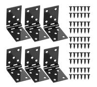 6 Pcs Bisagras Cajon Madera, Conectores de Bisagra de Puerta, Bisagra de Muebles, Bisagras Plegables, Bisagras de Puerta de Madera, Bisagras Abatibles para Cajas Puertas de Madera(100 x 35 mm)