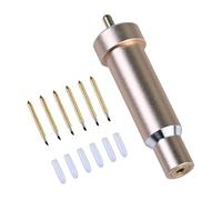 6 Pcs Cuchilla De Corte Profundo Con 1 Carcasa, 3 Cuchillas De Punto Fino De 30°/3 Cuchillas De Corte Profundo De 60° Para Cricut Maker, Maker 3, Explore Air 3, Air 2, One(Oro)