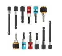 6 Pcs Drill Bit Extension, 1/4”Hex Shaft Quick-Change Adapter for Power Drill for Screws, Nuts, Dril (2pcs)