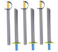 6 pcs Espada de Espuma para niños 21 en Largos Cuchillos de Espuma de eva Espada de Juguete 2 Estilos Seguros Espadas de Cosplay Suaves para Jugar Juguetes para Pelear para niñas para niños