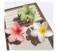 6 Pcs Gradient Flower Hair Claw Clip Women Fashion Large Hairpin Barrettes Bohemia Accessories(3Pcs-5)