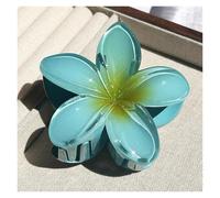 6 Pcs Gradient Flower Hair Claw Clip Women Fashion Large Hairpin Barrettes Bohemia Accessories(Color 4)