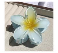 6 Pcs Gradient Flower Hair Claw Clip Women Fashion Large Hairpin Barrettes Bohemia Accessories(Color 11)