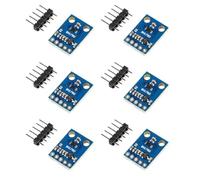 6-Pcs GY-302 BH1750 BH1750FVI Digital Intensidad de la Luz Sensor de Brillo Intensidad de la Luz Módulo de Iluminación 3V-5V Power para AVR Arduino