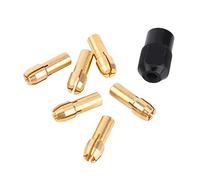 6 pcs Manguitos de Mandril Pinza de Latón 1mm-3,2mm con 1 pc Casquillo de Acero de Carbón M8 × 0,75