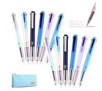 6 PCS Multicolor Pen, 4-in-1 18 Colors,0.5mm multicolor pen in one,3-in-1 Quick Drying Gel Ink Pens, Nurse Pens Smooth Writing for Office, School Supplies (2 Sets)