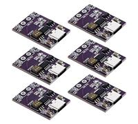 6 Pcs PD/QC/AFC Módulo De Carga Rápida,5V 9V 12V 15V 20V Módulo Cargador De Batería,Módulo De Carga Rápida De Batería,Placa De Cargador De Batería para Hogares Inteligentes
