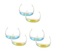 6 PCS Pet Gat Gases Ski Goggles Goggles Goggles Goggles Cat Fotos Props Dog Pequeño Perrito Goggles Dog Sun Gafas Space Gafas Space Goggles Goggles Plastic The Cat Cosplay