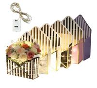 6 Pcs Valentine Envelope Boxes, Flower valentines day envelopes, for Wedding Engagement Valentines Day Birthday Graduation Party Decoration (6Pcs-a)