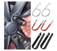 6 PCS Wheel Nut Covers Removal Tool Set with 3 Type Tools,Nut Cap Removal Tool for Effortless Removal of Wheel Nut Caps,Universal Car Accessories Removal Tool for Car SUV