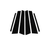 6 Pegatinas para molduras de Postes de Puertas y Ventanas de Coche, para Dodge Charger (2011-2018, 2019, 2020 y 2021)