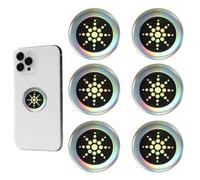 6 pegatinas para teléfono móvil, protección contra radiaciones para teléfono móvil, protección contra la radiación EMF, pegatinas para ordenador, radio, portátil, tableta, televisor, etc