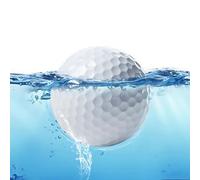 6 pelotas de golf flotantes de práctica coloridas, pelota flotante de agua, pelota de golf para estanque o lago, alrededor del 10% de ellas se coloca sobre el agua (blanco)