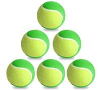 6 pelotas de tenis Stage1, pelotas de entrenamiento con un 25 % de presión reducida, pelotas de tenis para principiantes, pelotas de entrenamiento de tenis, pelotas metodológicas para niños